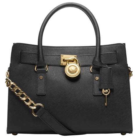 michael kors black handbag satchel|Michael Kors satchel on sale.